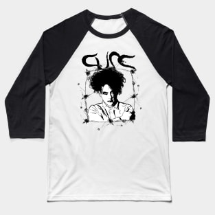 80's Goth Icon - Tribute Artwork - Alternate Color Baseball T-Shirt